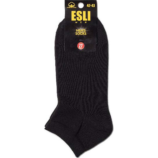 Носки мужские ESLI р.25, 000 черный арт.19С-146СПЕ СООО Конте Спа Беларусь Esli