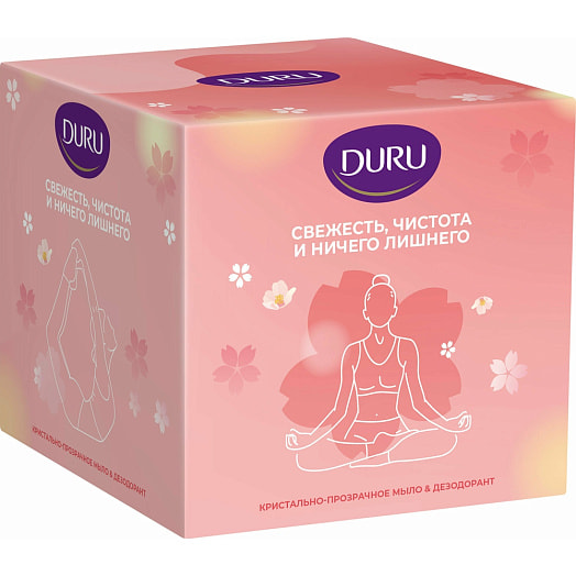 Подарочный набор женский DURU (мыло, дезодорант) Эвьяп Россия DURU