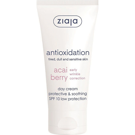 Крем для лица Ягоды Асаи дневной SPF10 Польша Ziaja
