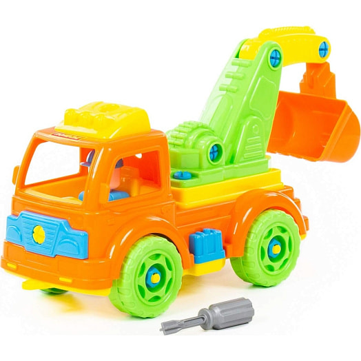 Конструктор-транспорт 34 элемента арт.73044 СООО ПП Полесье Беларусь Полесье