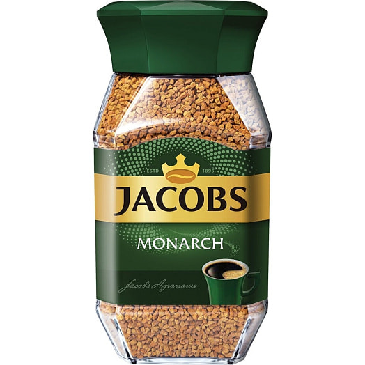 Кофе Jacobs Monarch 47.5г ст/б раствор/сублимир. Россия