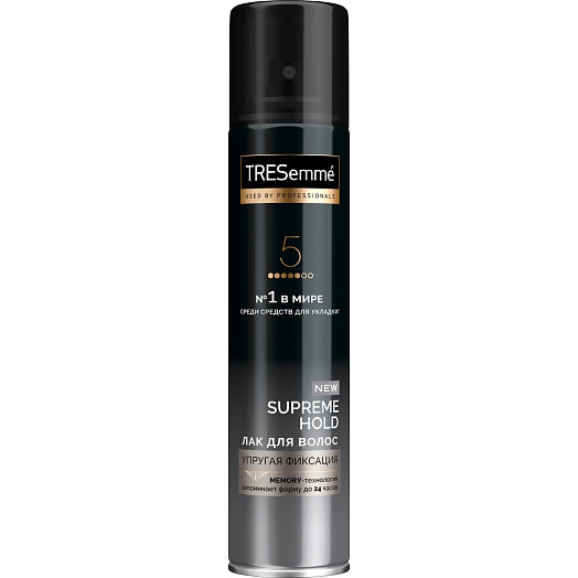 Лак для волос Tresemme 250мл сильная фиксация Hold Collection Россия
