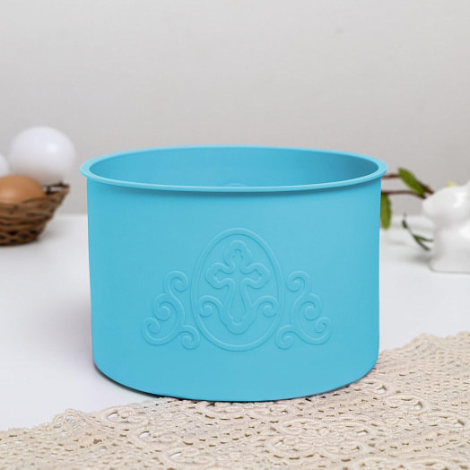 Набор силиконовых форм для выпечки ХВ голубые 3шт арт.5450187 Китай