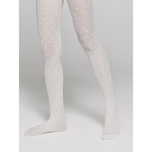 Колготки детские нарядные Conte Elegant Anabel р.116-122 bianco арт.16С-46СП Беларусь