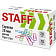 Скрепки Staff цветные 28мм 70шт арт.271708 Китай