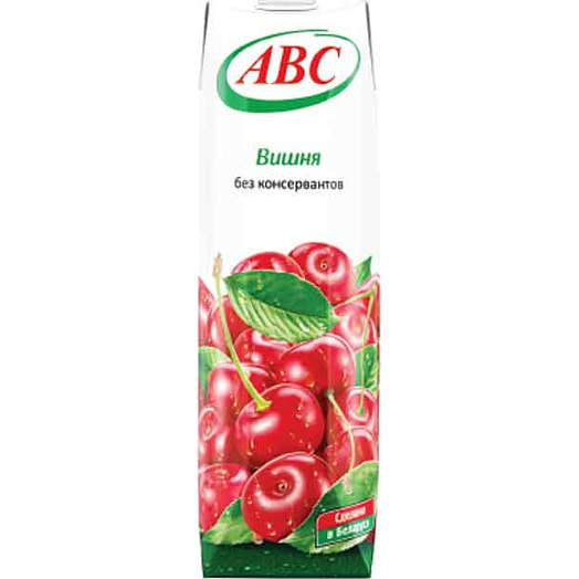 Нектар АВС 1л вишневый (призма) Беларусь