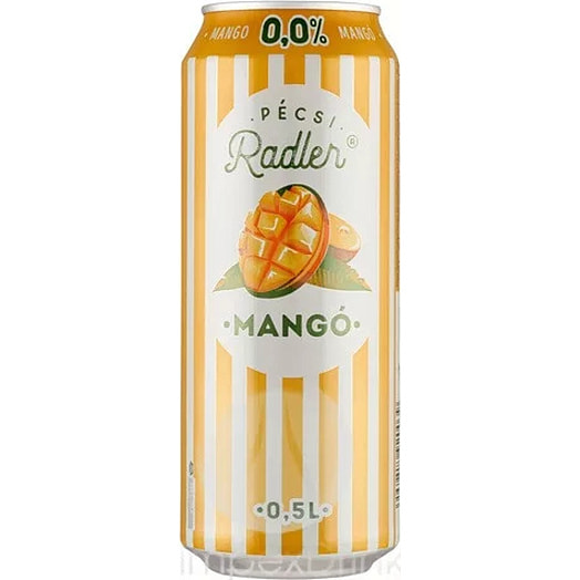 Напиток пивной б/алк Pecsi Radler Манго 500мл ж/б Венгрия