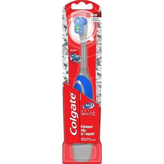 Щетка зубная Sonic Optic White 360 питаемая от батарей COLGATE PALMOLIVE Китай Colgate