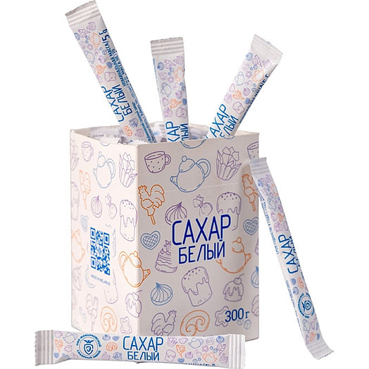 Сахар белый (5гр*60шт) 300г ОАО Жабинковский СЗ Беларусь