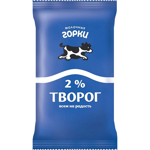 Творог Молочные горки 2% 180г Беларусь