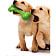 Игрушка для собак Dental косточка зелёная плавающая с ароматом мяты  12,5см CELPAP SP. Z.O.O Польша Comfy