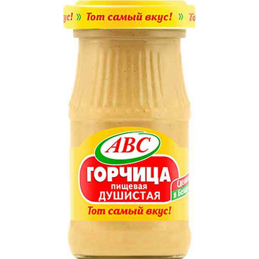 Горчица Душистая 160г ст/б душистая ОДО Фирма АВС Беларусь