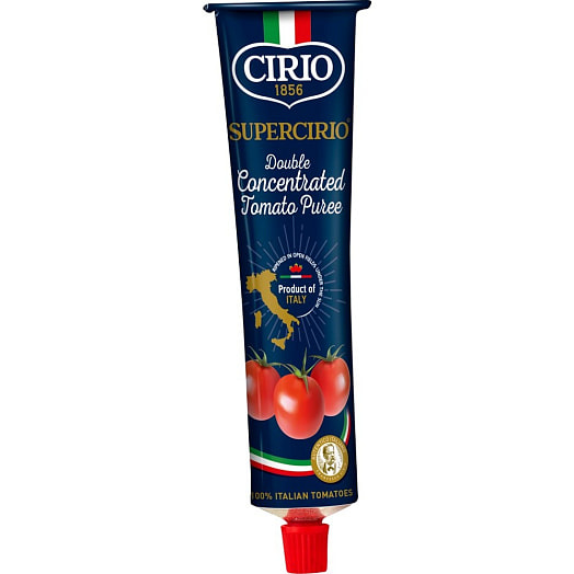 Томатная паста Doppio Concentrato Cirio (туба) 140г Conserve Italia Soc. Coop. Agricola Италия Cirio