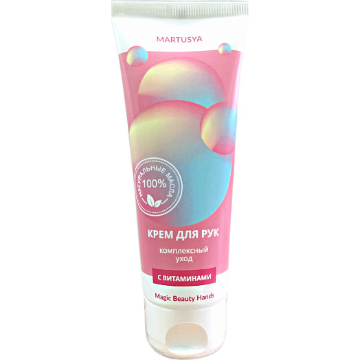 Крем для рук с витаминами 80мл комплексный ООО Имидж косметик Беларусь Martusya