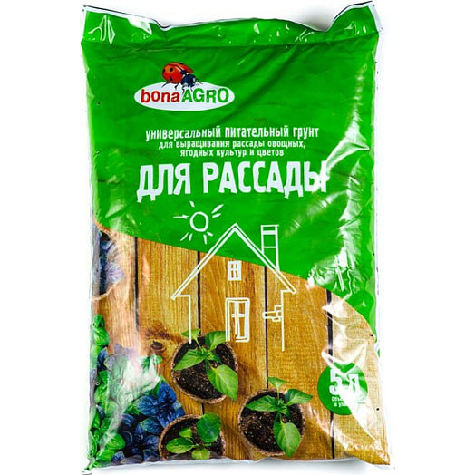 Грунт питательный 5л bonaAgro для рассады Беларусь
