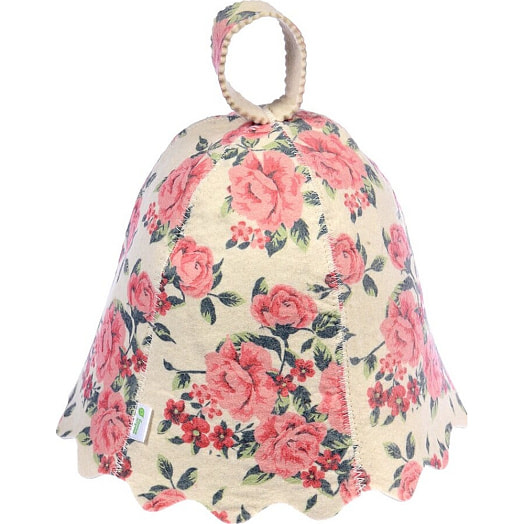 Шапка для бани и сауны с орнаментом (войлок) арт.40136 ООО Профит Китай Банные штучки