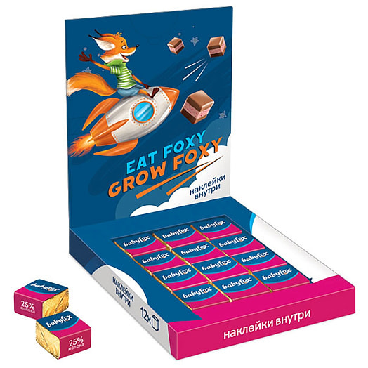 Шоколад babyfox Малина 90г Озерский сувенир КК ООО Россия Ozera