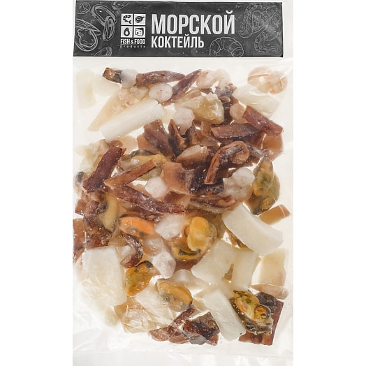 Морской коктейль Fish&Food 400г Zhoushan longxin fisheries co. ltd Китай Fish&food
