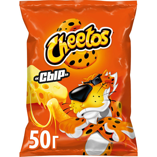 Кукурузные палочки Cheetos 50г сыр ООО Фрито Лей Мануфактуринг Россия Cheetos