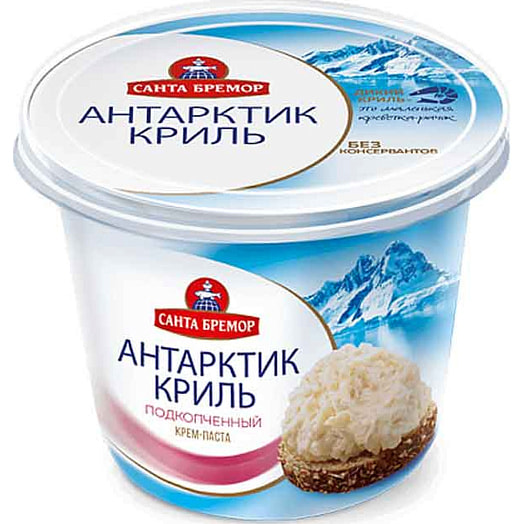 Паста из морепродуктов Антарктик-криль 150г подкопченный Беларусь