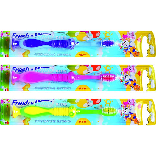 Детская зубная щетка Fresh&White 24г Ant арт.FW353 Yangzhou Yanhchen Daily Expenses Factory Китай