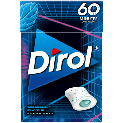 Жевательная резинка б/сахара Дирол Перечная мята 20г Польша