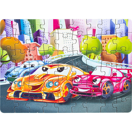 Пазлы 54 Машинки арт.RI5405C ООО Желтый крокодил Беларусь DREAM MAKERS-BOARD GAMES
