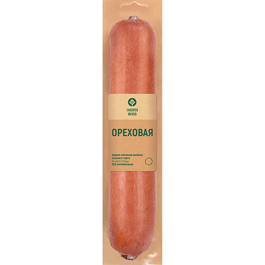 Колбаса Ореховая в/с 380г в/у Агрокомбинат Колос Беларусь Галерея вкуса