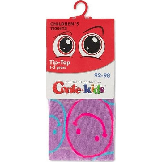 Колготки детские CONTE-KIDS TIP-TOP р.92-98 (14), 625 сиреневый арт.4С-02 СП СООО КонтеСПА Беларусь CONTE