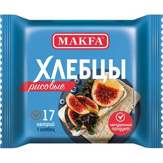 Хлебцы воздушные Макфа рисовые 60г АО Макфа Россия