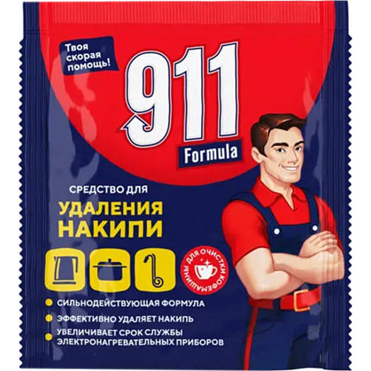 Средство для удаления накипи в бытовых приборах 60г экспресс ООО Сэльвин Беларусь