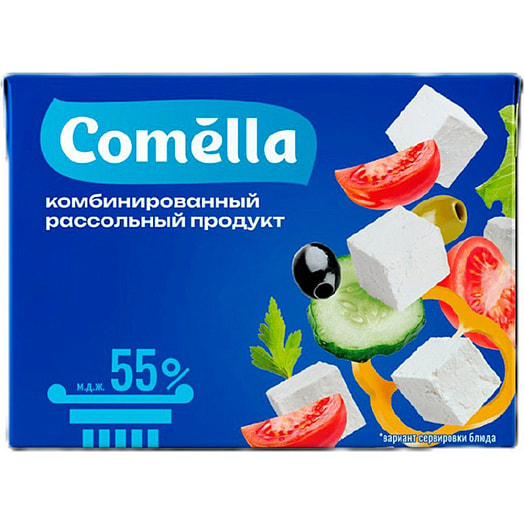 Рассольный продукт Comella 55% 200г ОАО Северное Молоко Россия Comella