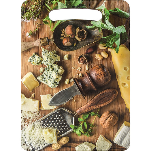 Доска разделочная деревянная Сырная тарелка 29х21х0,6 см арт.17368 ООО Профит Россия Мон Ами