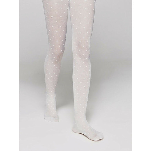 Колготки детские нарядные Conte Elegant Anabel р.116-122 bianco арт.16С-46СП Беларусь