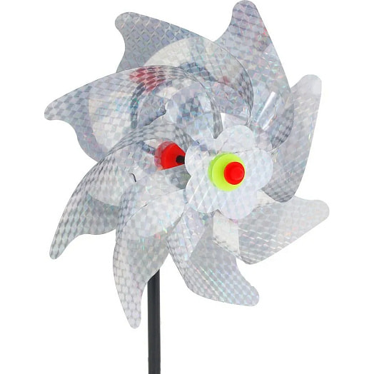 Ветряк светоотражающий INBLOOM для отпугивания птиц (d20см, h50см) арт.156-022 Китай