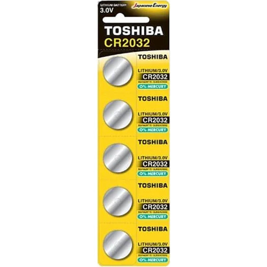 Элементы питания TOSHIBA CR2032 PW BP-5 Lithium coins Toshiba Lifestyle Products Китай TOSHIBA