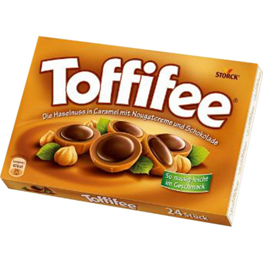 Конфеты Toffifee с лесным орехом 200г Германия