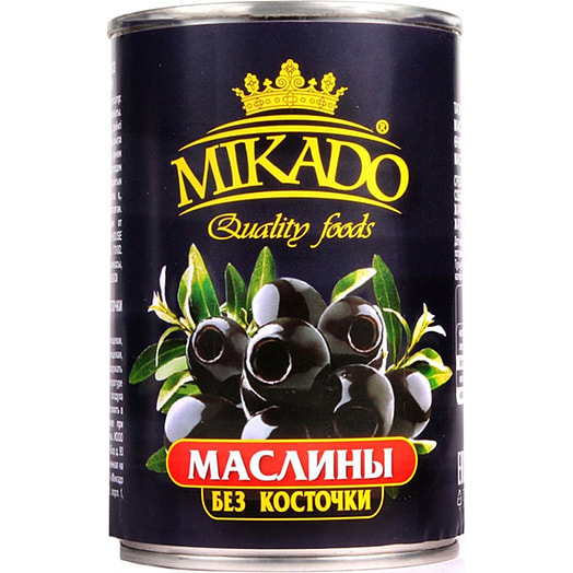 Маслины без косточки 300мл ж/б без косточки I. Schmidt Handelsges. mdH Испания