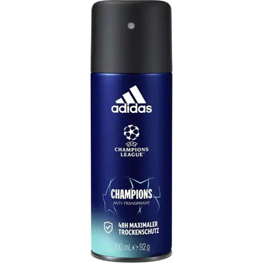 Антиперспирант спрей Adidas UEFA Champions для мужчин 150мл Coty Spain S.L. Португалия Adidas