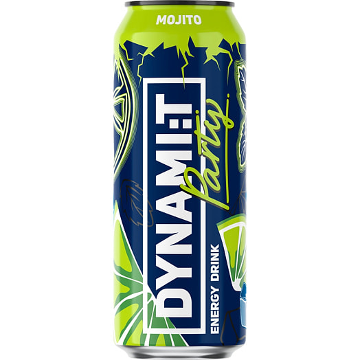 Энергетический напиток Dynamit Mohito 450мл б/алк газ Лидское пиво Беларусь