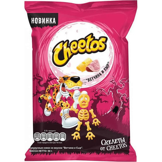 Кукурузные палочки Cheetos 50г Ветчина-сыр ООО ПепсиКо Холдингс Россия