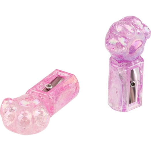 Точилка пластиковая Meshu Cute paw 1отв (ассорти) арт.MS56002 Рельеф-Центр ООО Китай Meshu