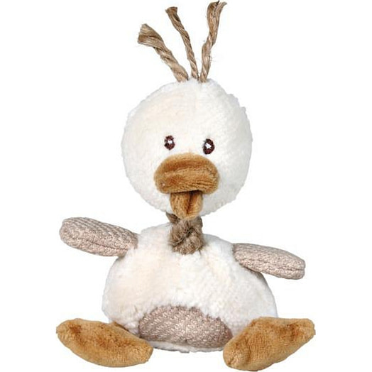 Игрушка для собак Утка с пищалкой 15см 30г арт.35812 Китай Trixie