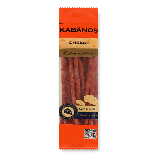 Колбаски KABANOS Cheese с/к 70г ООО МЗ Ремит Россия Ремит