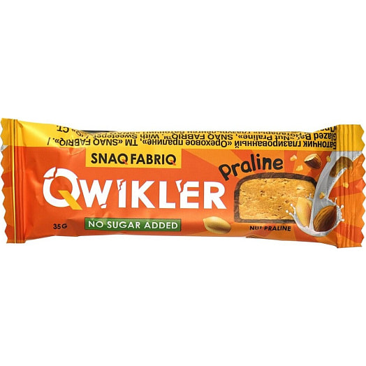 Батончик глаз.Ореховое пралине 40г флоу-пак Фитнес Фуд Россия