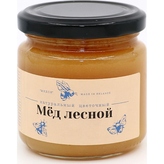 Мед натуральный Лесной 350г ст/б цветочный ЧП Дом меда-м Беларусь медок