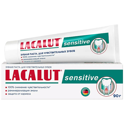 Зубная паста Lacalut Sensitive Др.Тайсс Натурварен ГмбХ Германия Lacalut