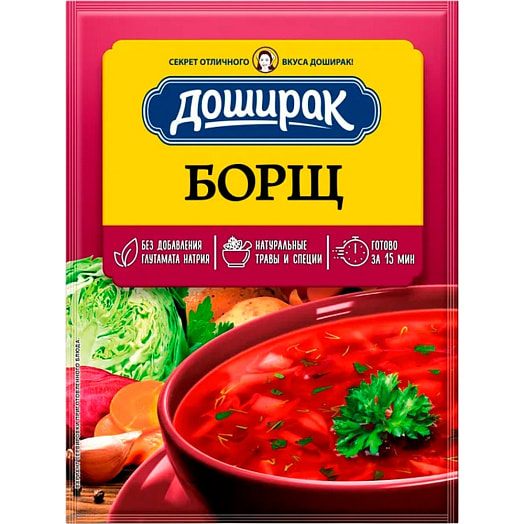 Борщ Доширак 50г Россия