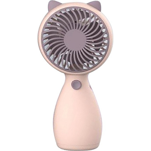 Вентилятор с кошачьими ушками (USB, 6,3х4,3х13,5см, розовый) арт.Y25268056 Китай