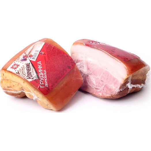 Продукт из свинины Грудинка Дымовица в/у к/в (порц/нар) Брестский МК Беларусь
